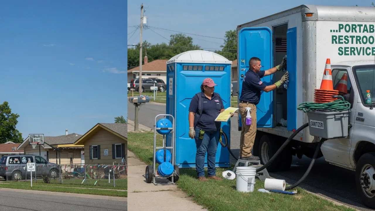 Portable Toilet Rental in New Holstein, WI near me